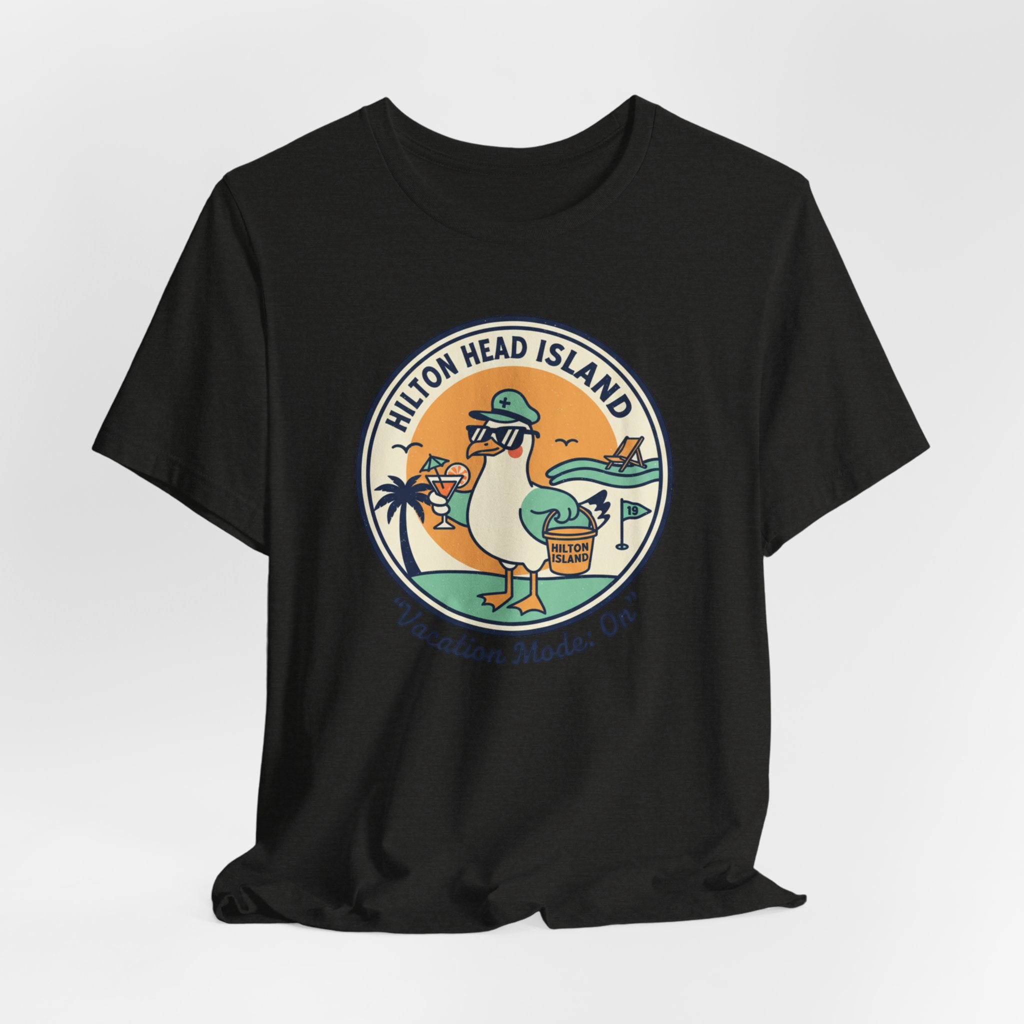 Hilton Head Island Vacation Tee — "Vacation Mode: On" Graphic T-Shirt