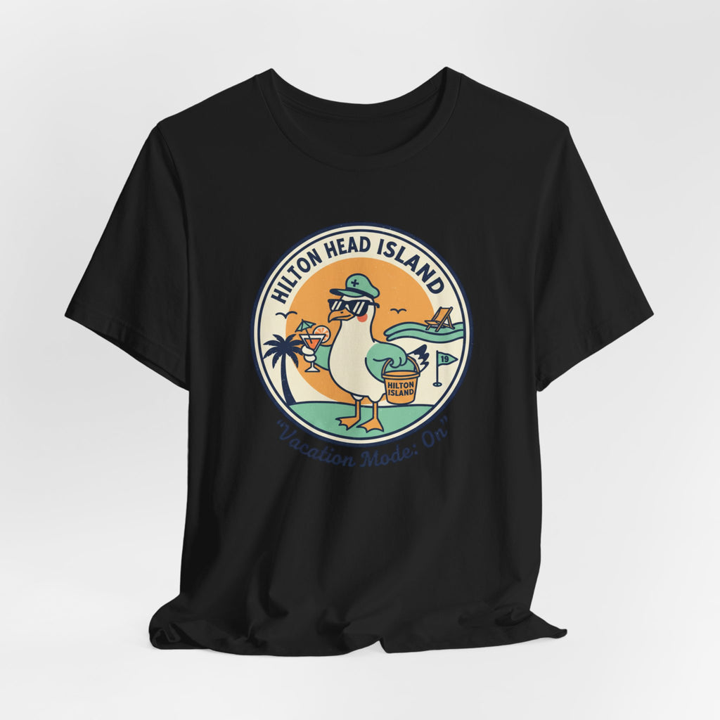 Hilton Head Island Vacation Tee — "Vacation Mode: On" Graphic T-Shirt