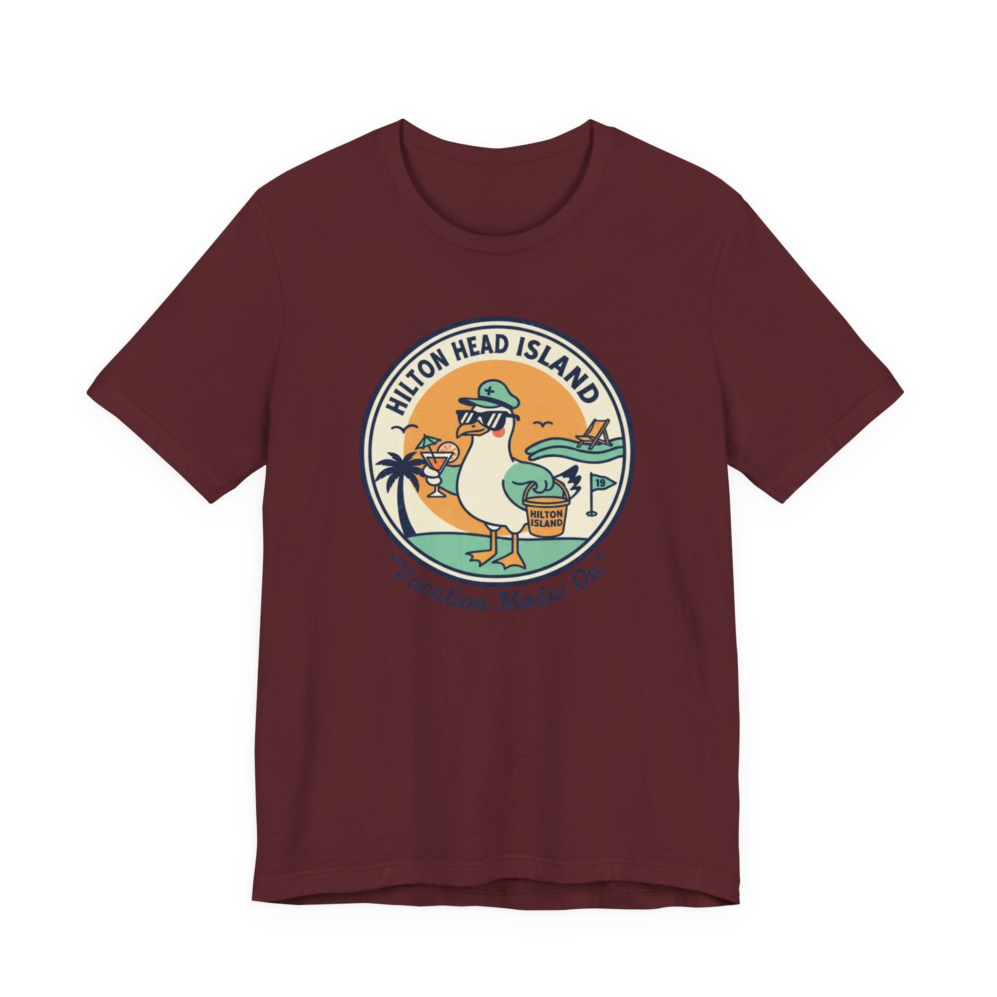 Hilton Head Island Vacation Tee — "Vacation Mode: On" Graphic T-Shirt
