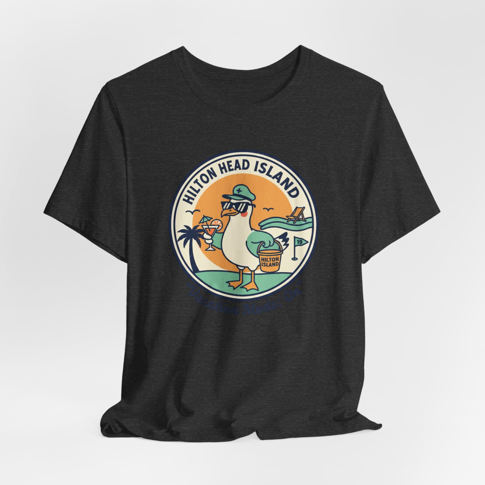 Hilton Head Island Vacation Tee — "Vacation Mode: On" Graphic T-Shirt
