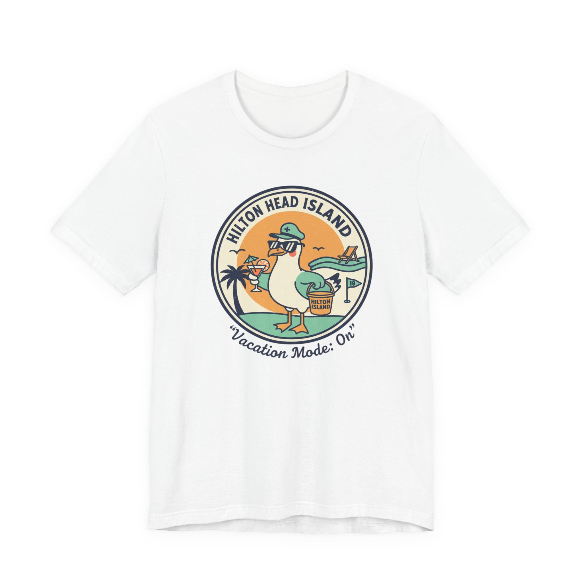 Hilton Head Island Vacation Tee — "Vacation Mode: On" Graphic T-Shirt