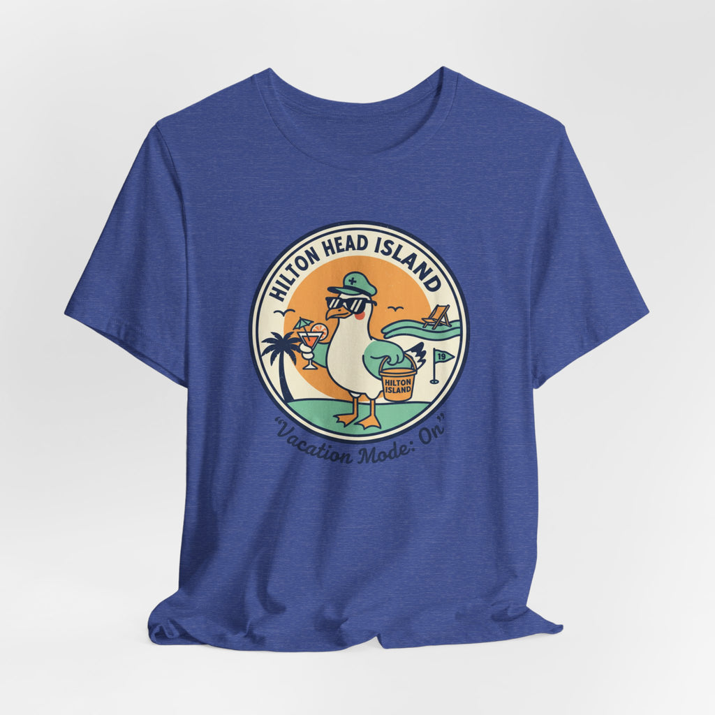 Hilton Head Island Vacation Tee — "Vacation Mode: On" Graphic T-Shirt