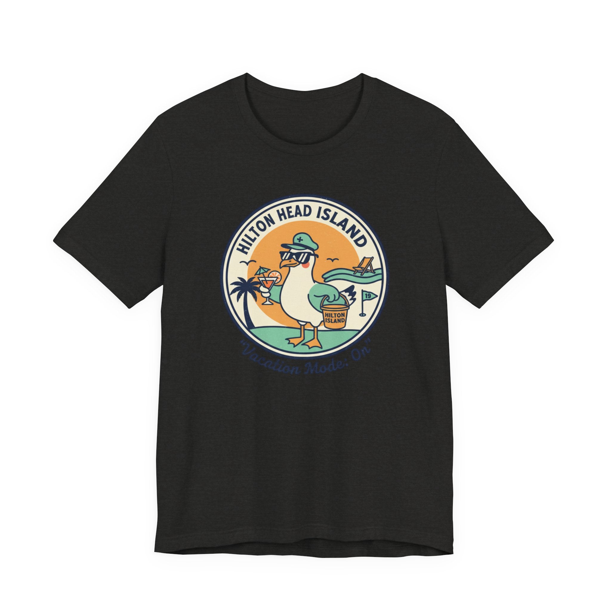 Hilton Head Island Vacation Tee — "Vacation Mode: On" Graphic T-Shirt
