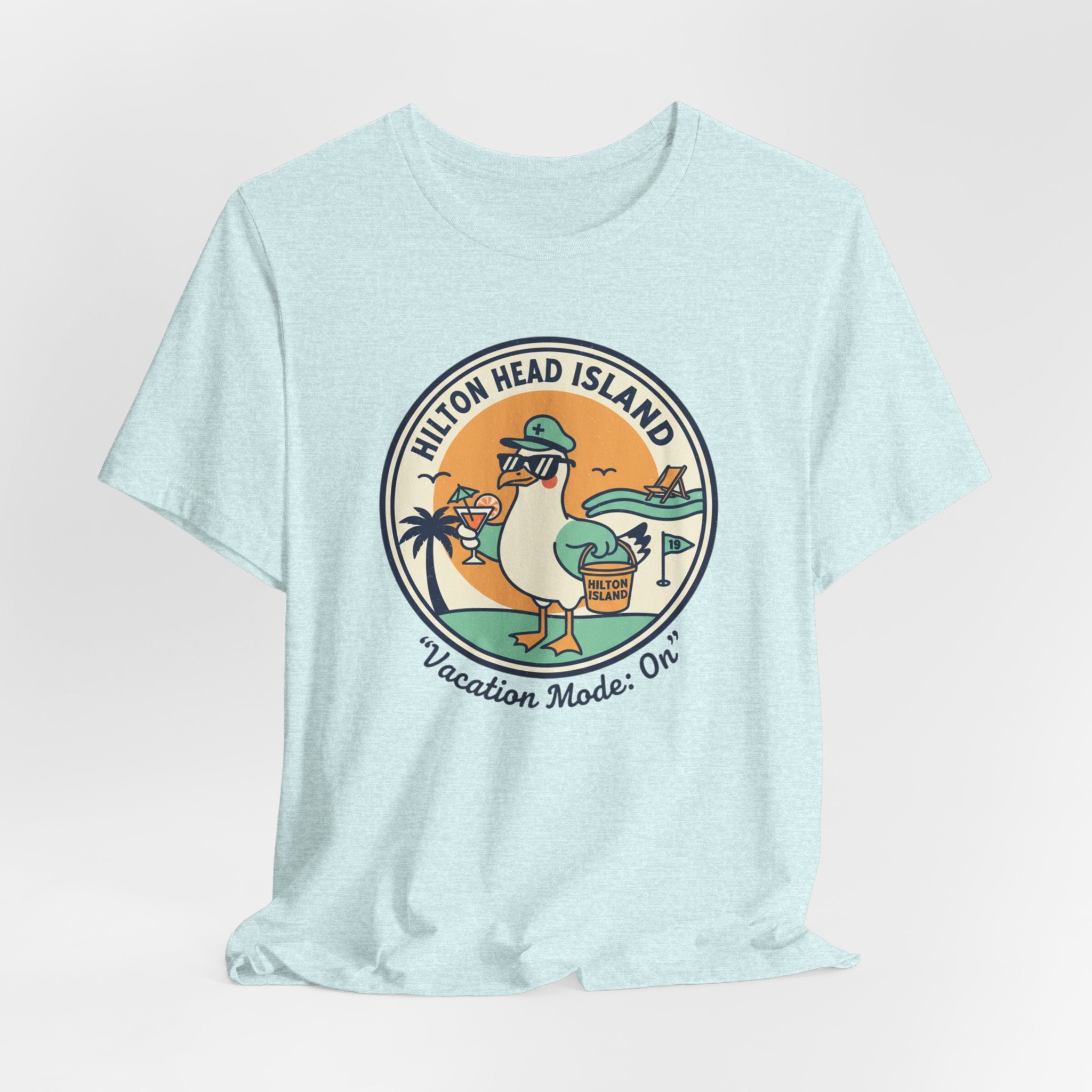 Hilton Head Island Vacation Tee — "Vacation Mode: On" Graphic T-Shirt