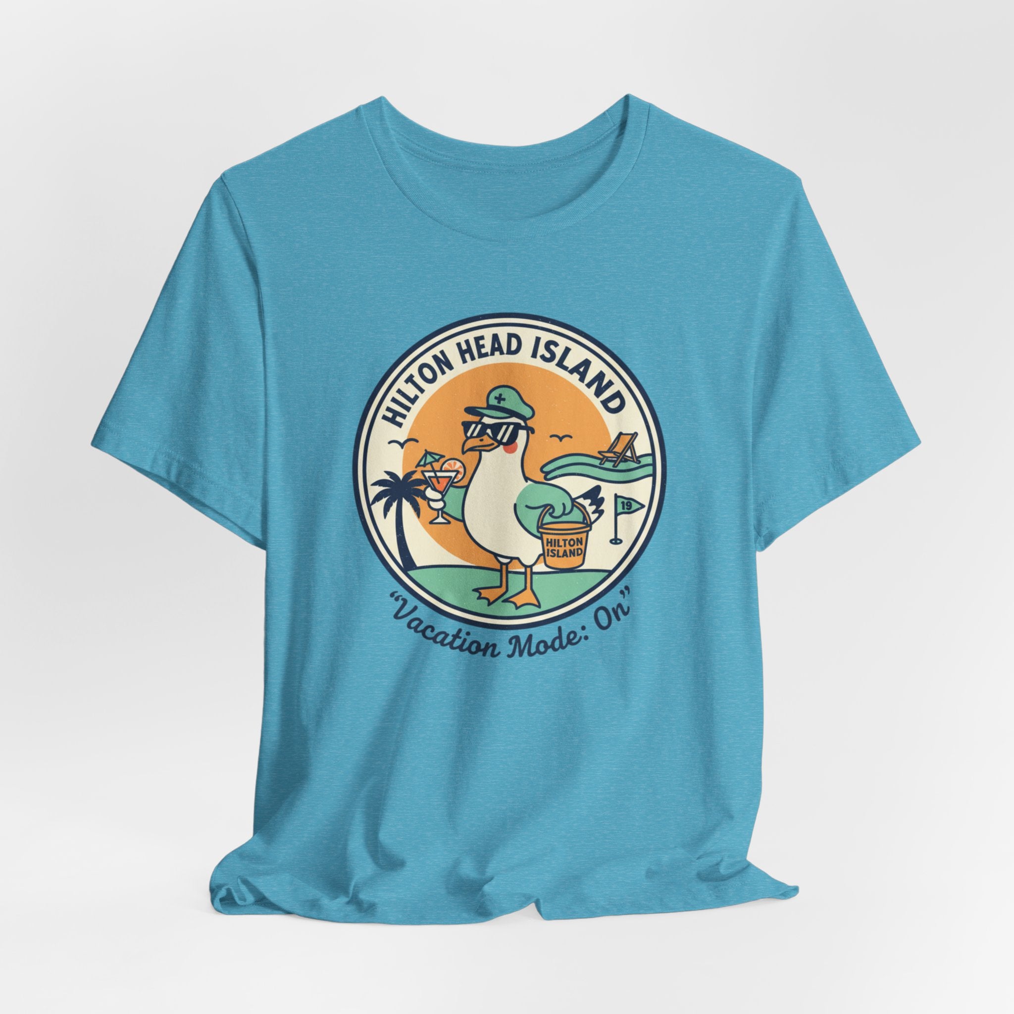 Hilton Head Island Vacation Tee — "Vacation Mode: On" Graphic T-Shirt