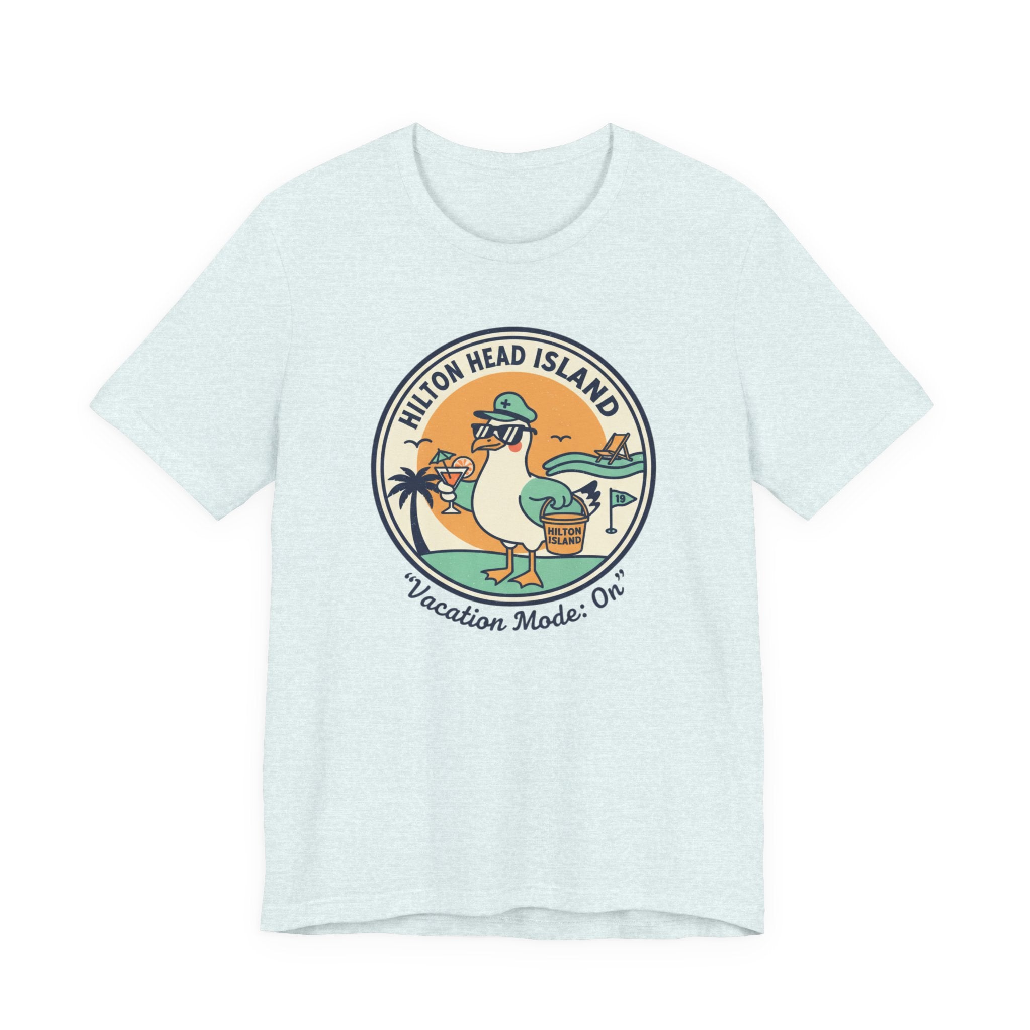 Hilton Head Island Vacation Tee — "Vacation Mode: On" Graphic T-Shirt