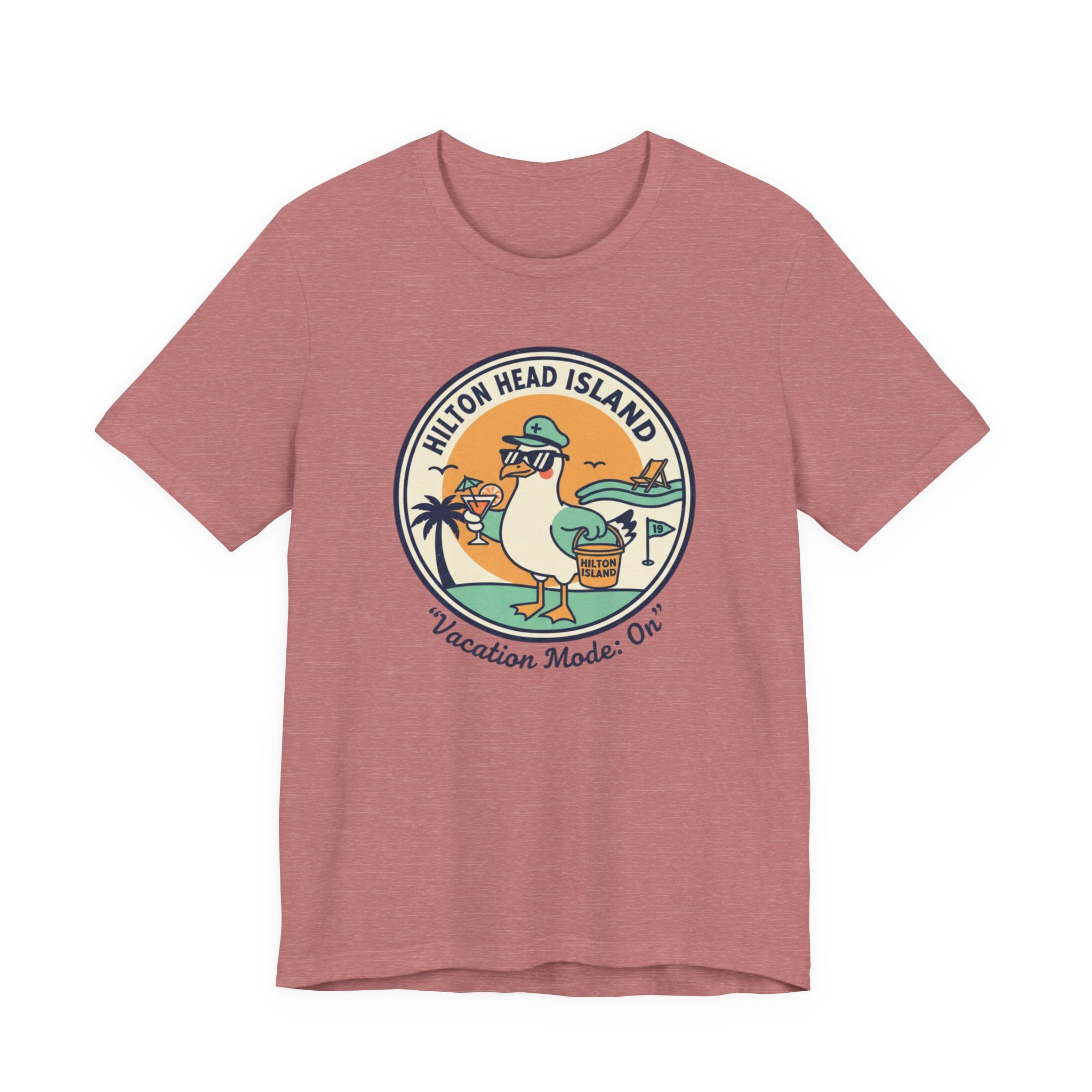 Hilton Head Island Vacation Tee — "Vacation Mode: On" Graphic T-Shirt