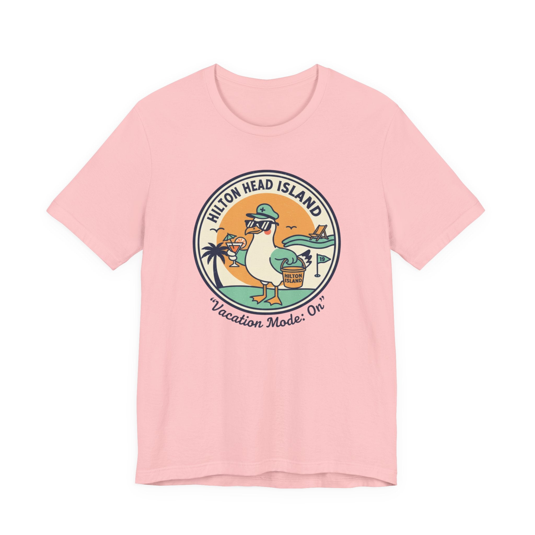 Hilton Head Island Vacation Tee — "Vacation Mode: On" Graphic T-Shirt