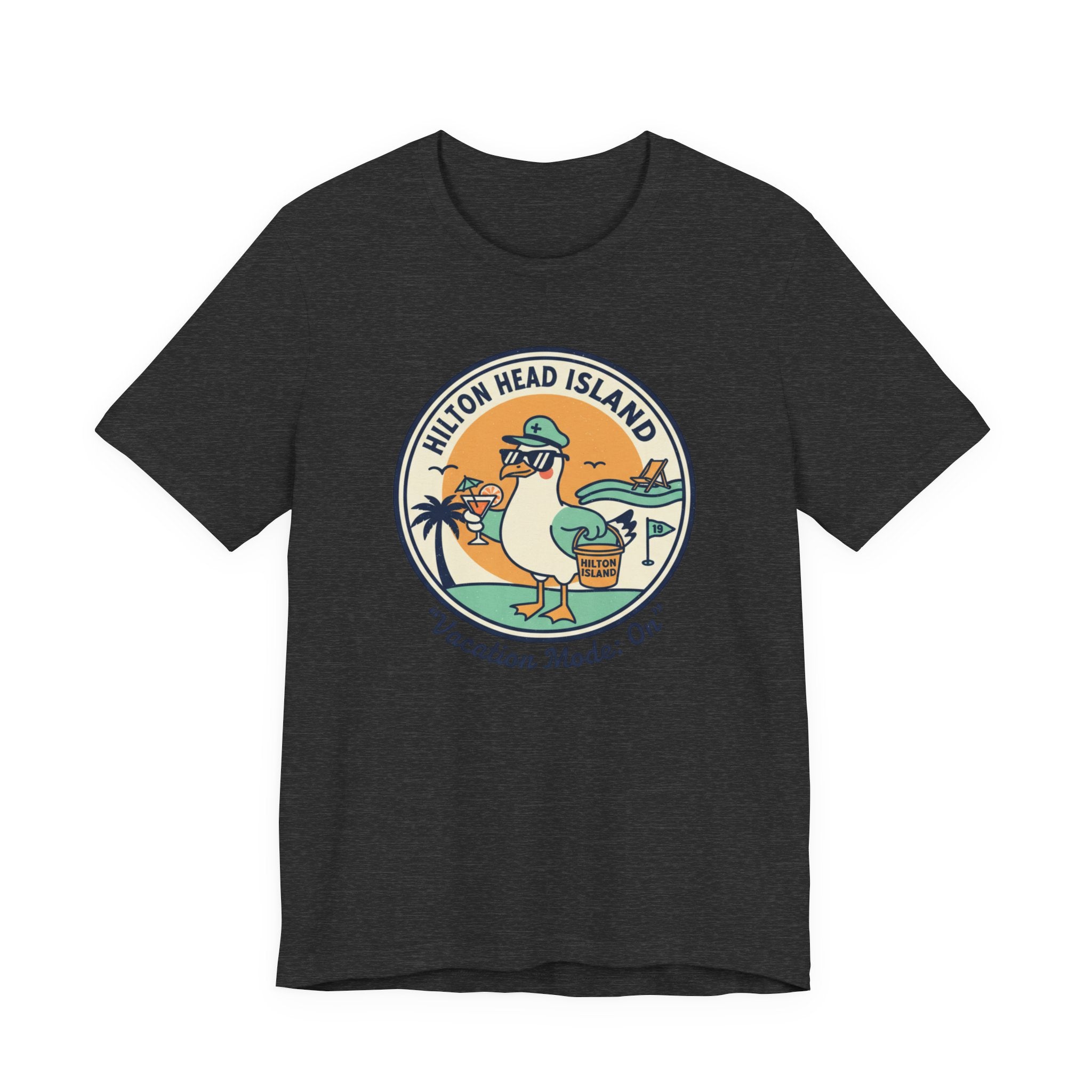 Hilton Head Island Vacation Tee — "Vacation Mode: On" Graphic T-Shirt