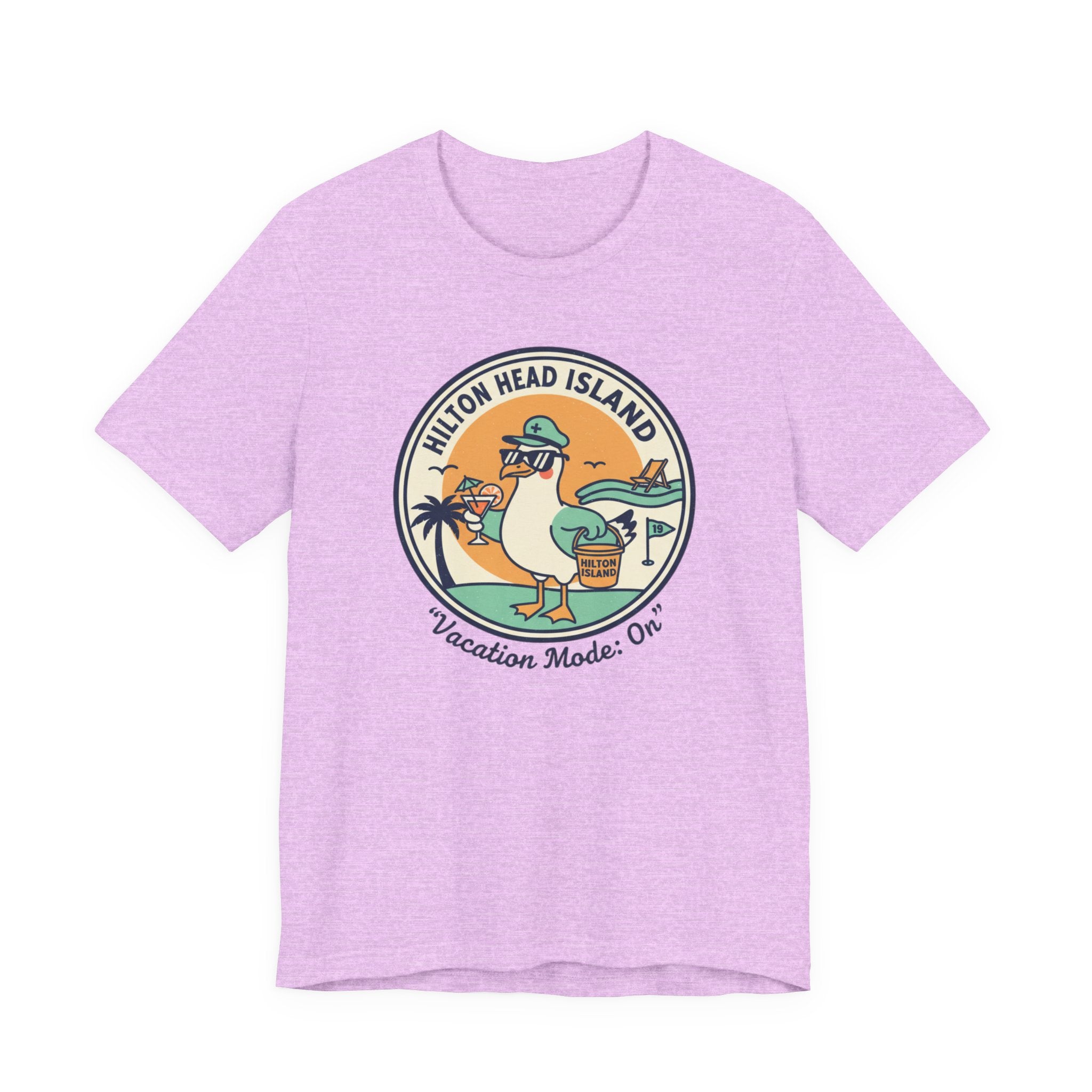 Hilton Head Island Vacation Tee — "Vacation Mode: On" Graphic T-Shirt
