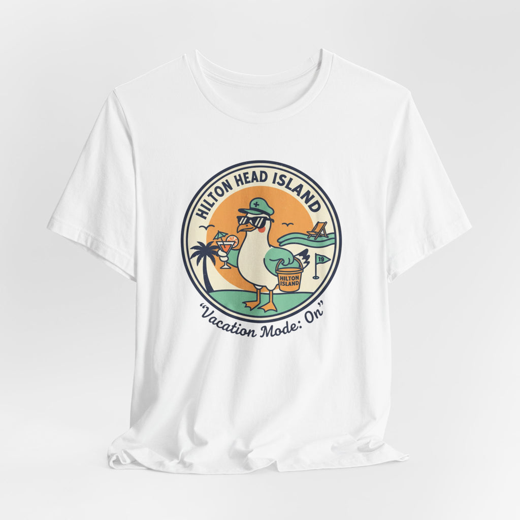 Hilton Head Island Vacation Tee — "Vacation Mode: On" Graphic T-Shirt