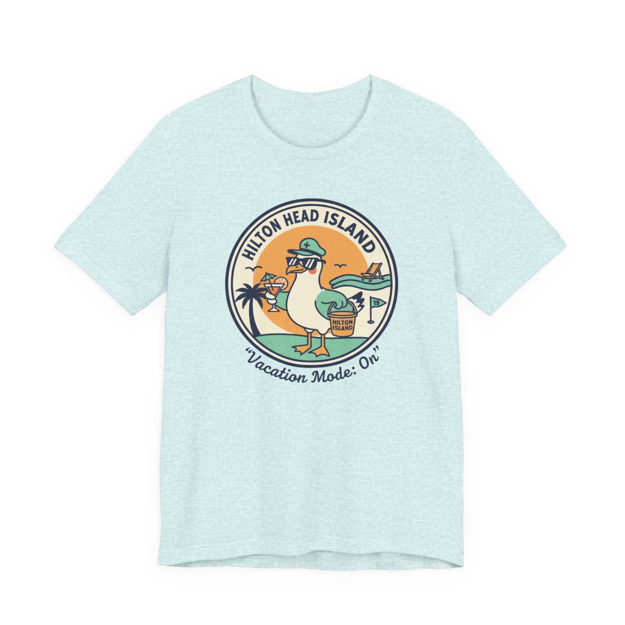 Hilton Head Island Vacation Tee — "Vacation Mode: On" Graphic T-Shirt