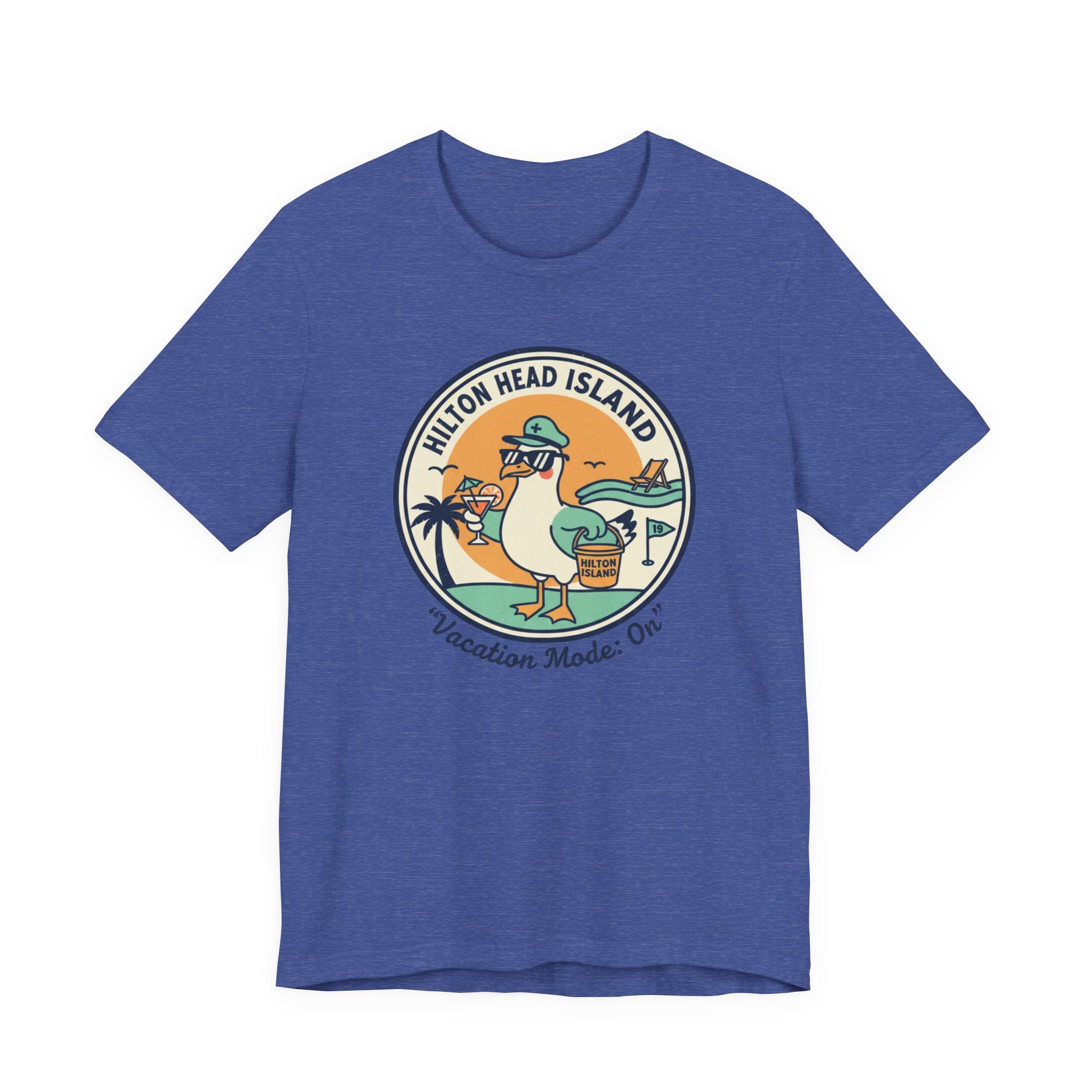 Hilton Head Island Vacation Tee — "Vacation Mode: On" Graphic T-Shirt