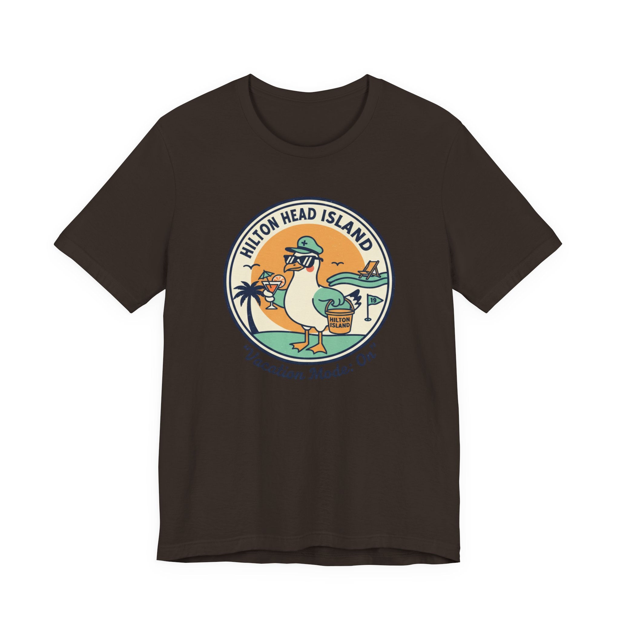 Hilton Head Island Vacation Tee — "Vacation Mode: On" Graphic T-Shirt