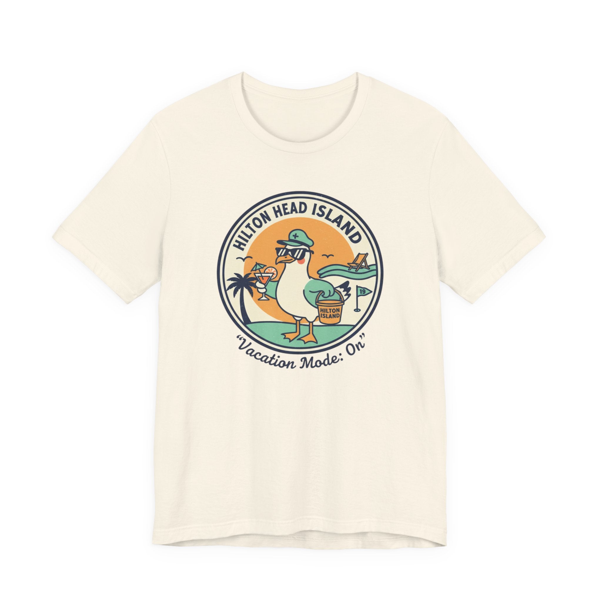 Hilton Head Island Vacation Tee — "Vacation Mode: On" Graphic T-Shirt